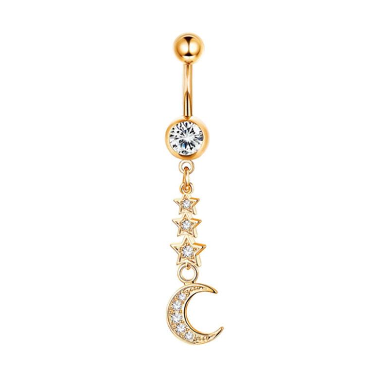 Kristall Zirkon Bauchnabelpiercing Blume Herz Katze Chirurgischer Stahl Bauchnabelring Für Frauen Mädchen Bauchnabel Schmuck