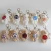 Custom Baseball Bear Doll Keychain Couple (Baseball Bat X)