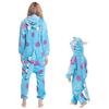 Piżama dla dzieci dziecięca kigurumi onesie strój sulivan niebieski 115-125