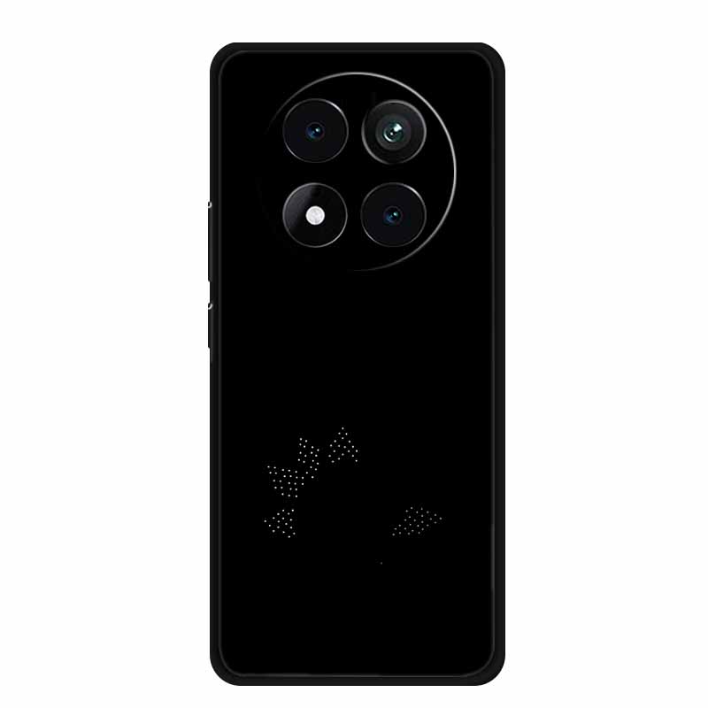 

Черный силиконовый чехол для Xiaomi Redmi Note 15 Pro Чехол Мультяшный кот Мягкая задняя крышка для Redmi Note 15 Pro Plus Чехол для телефона Coque Redmi Note 15 Pro