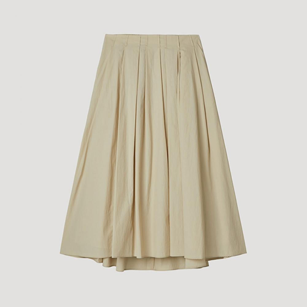 

[She S miSS] Длинная юбка со складками и отделкой сзади SwwSkp22010 Ly light yellow/55