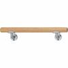 TRUSCO Horizontal Mini Handrail 35X800 Silver Light Oak HBIY800-SO