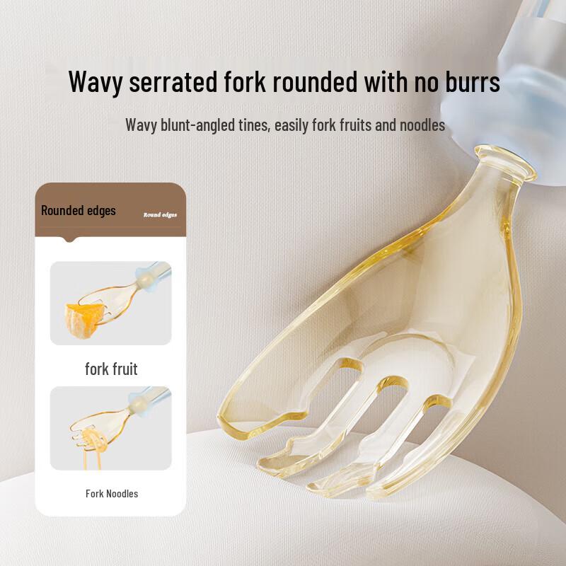 YEEHOO Baby PPSU Training Spoon & Fork