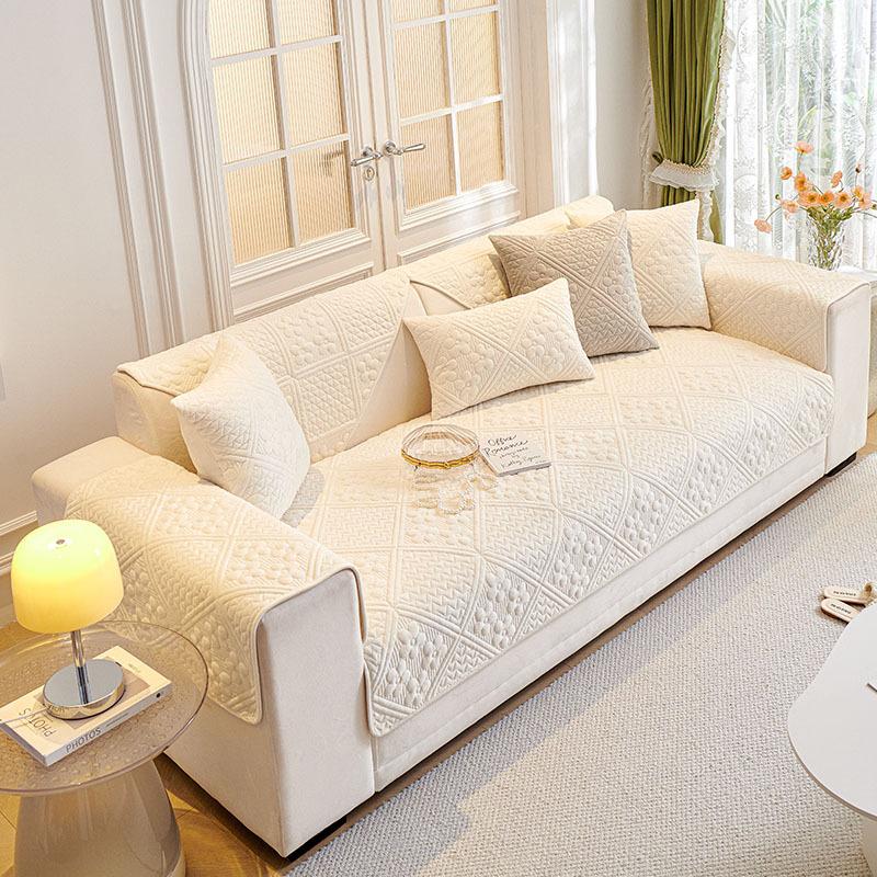 

Sofa Cushion Universal In All Seasons New Light Luxury High-End Non-Slip Seat Cushion Sofa Cover Cloth Towel 70*70cm