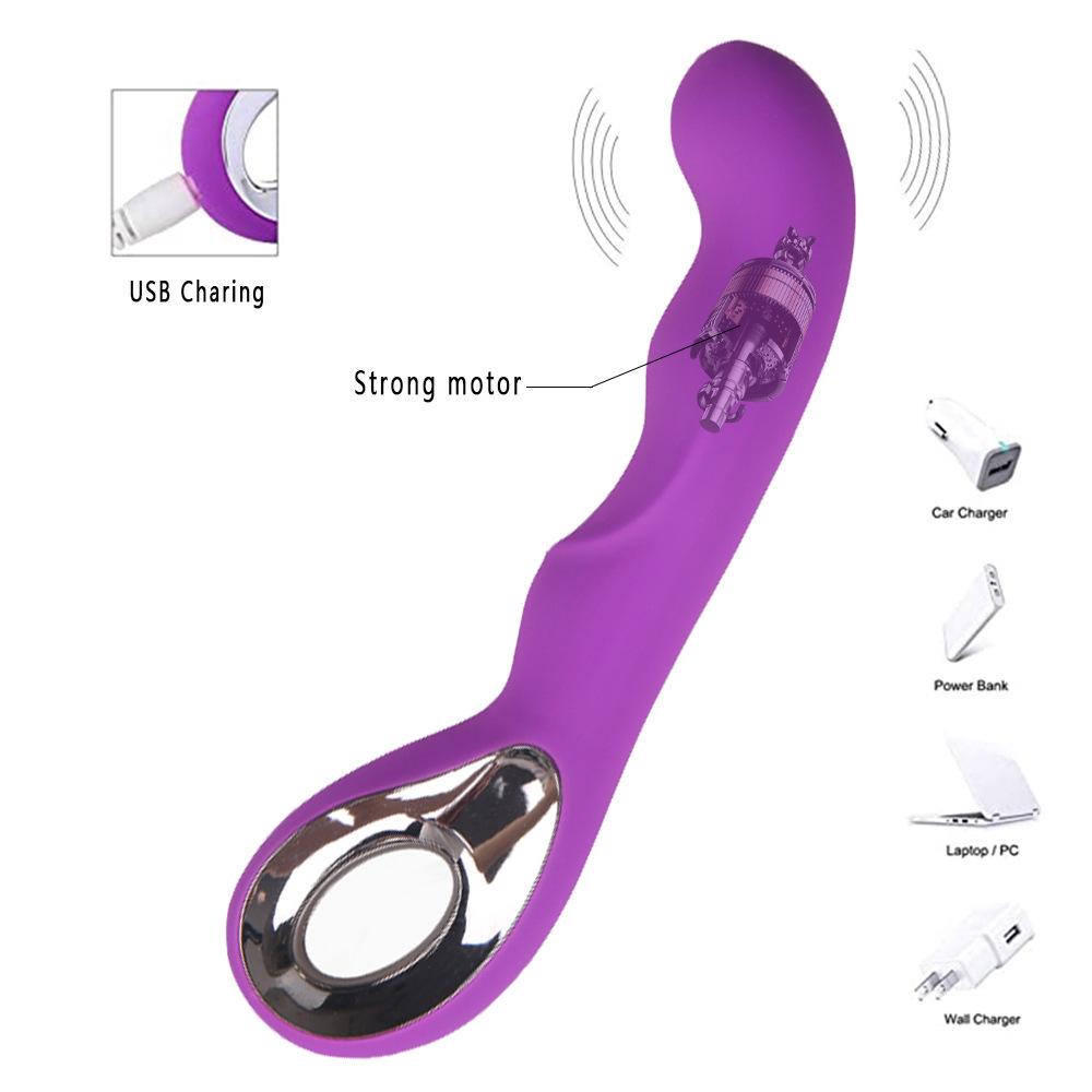 Waterproof Silicone Wave Messenger Massager - 1st & 2nd Gen, Vibrating AV Stick for Adults