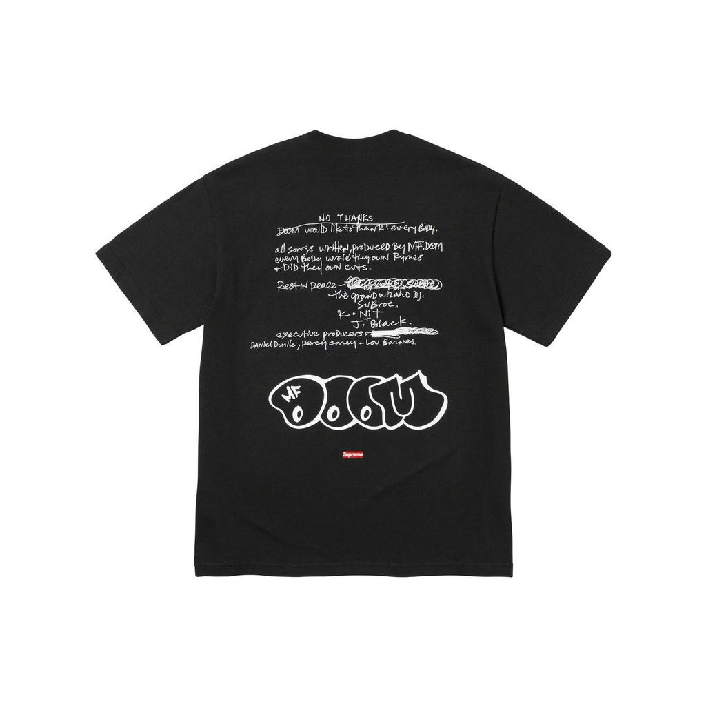 Supreme X MF Doom FW23 Week3 MF T-shirt 'White' Men's SUP-FW23-077