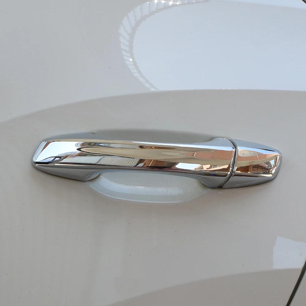 Car Exterior Door Handle Cover for Volkswagen VW T-roc Troc 2018 - 2025 Decoration Sticker 8Pcs Trim Styling Accessories