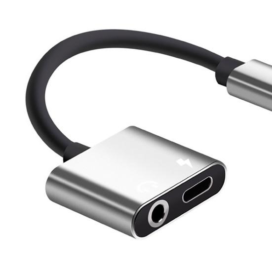 Type-C 3.5mm Audio Adapter Fast Convenient Noise-Free Music Listening Charging High-Performance Audio Converter