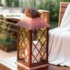 Solar Plastic Candle Lantern