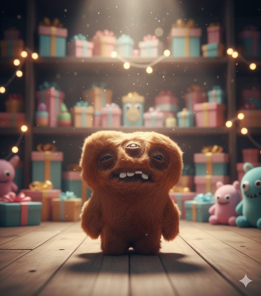 

Браслет на руку Фуглер Fuggler Monster коричневий монстр іграшка для дітей м яка іграшка 13,5 см 13.5 коричневий