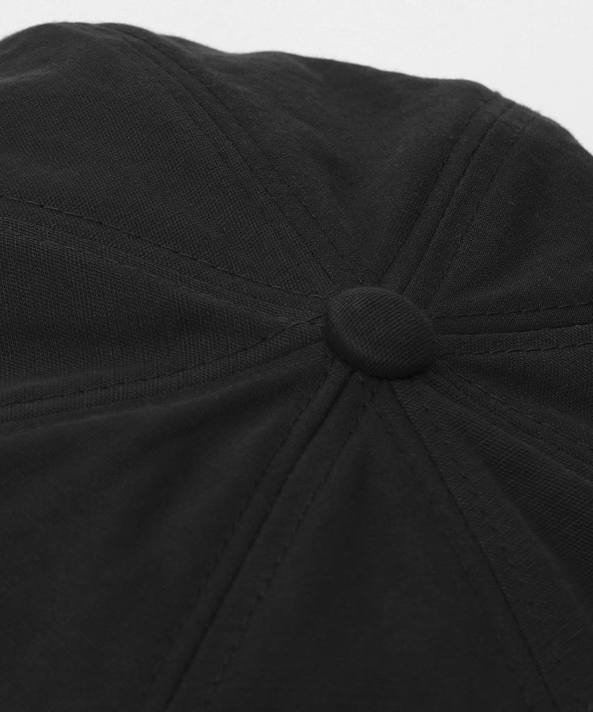 Eondeokeonteulolseutyudio Cotton Beret Bread Beret / Bio / Black