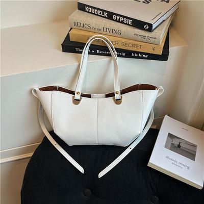 Borsa Tote Grande Capacità Multiuso alla Moda a Spalla Trendy Casual Vintage per il Tempo Libero