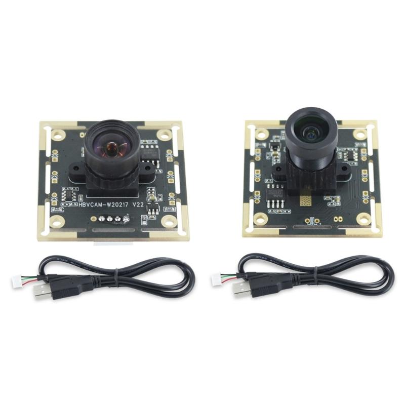 USB 1280x720 OV9732 Video Camera Module 1MP 72/100 Adjustable Manual-focus Lens Monitoring Module Plug and Use