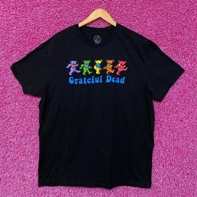 Grateful Dead Dancing Bear Jam Band Rock Tee