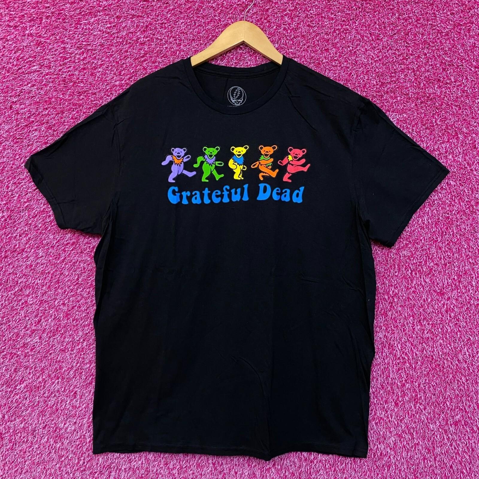 Grateful Dead Dancing Bear Jam Band Rock Tee XL S