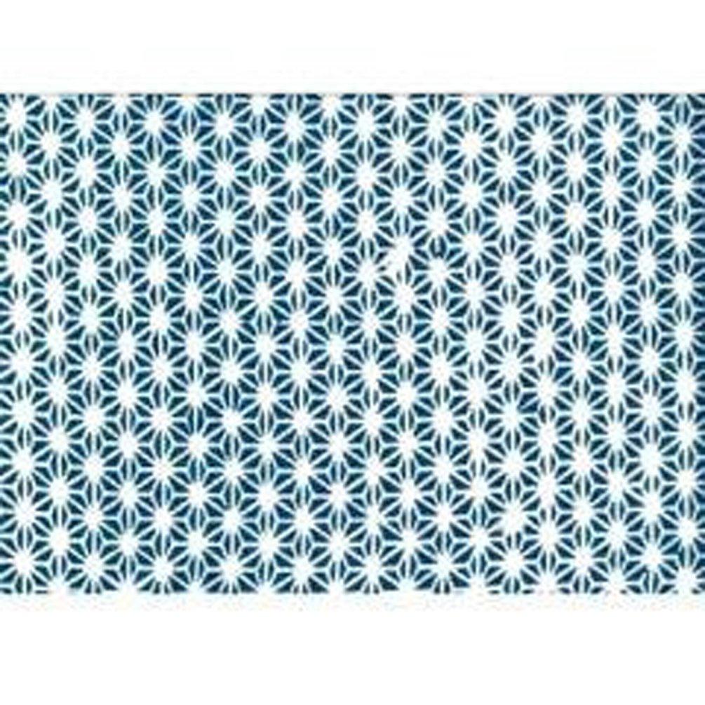 Todaya Shoten Tenugui Leaf 780 Niwa-zome (Hemp Pattern)