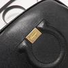 [Pre-Owned] Black Leather Large Shoulder Bag - Very Good #18ZNHFS
