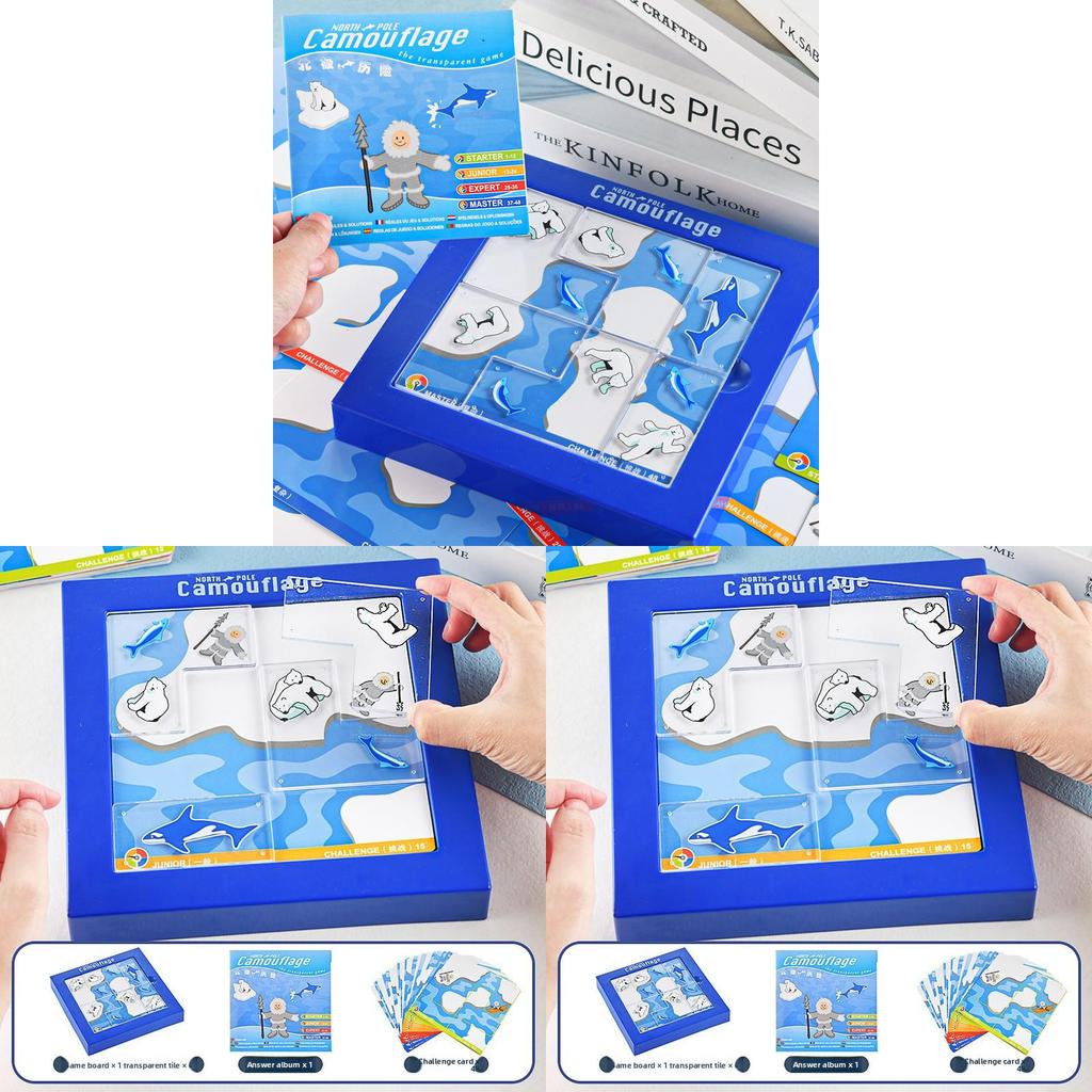 Arctic Bear Brain Teaser Puzzle For Logic And Problem Solving Enthusiasts