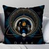 Science Fiction Suspense DDark Pillow Case Fashion Square Pillowcase Bedroom Sofa Room Ins Decoration Leisure