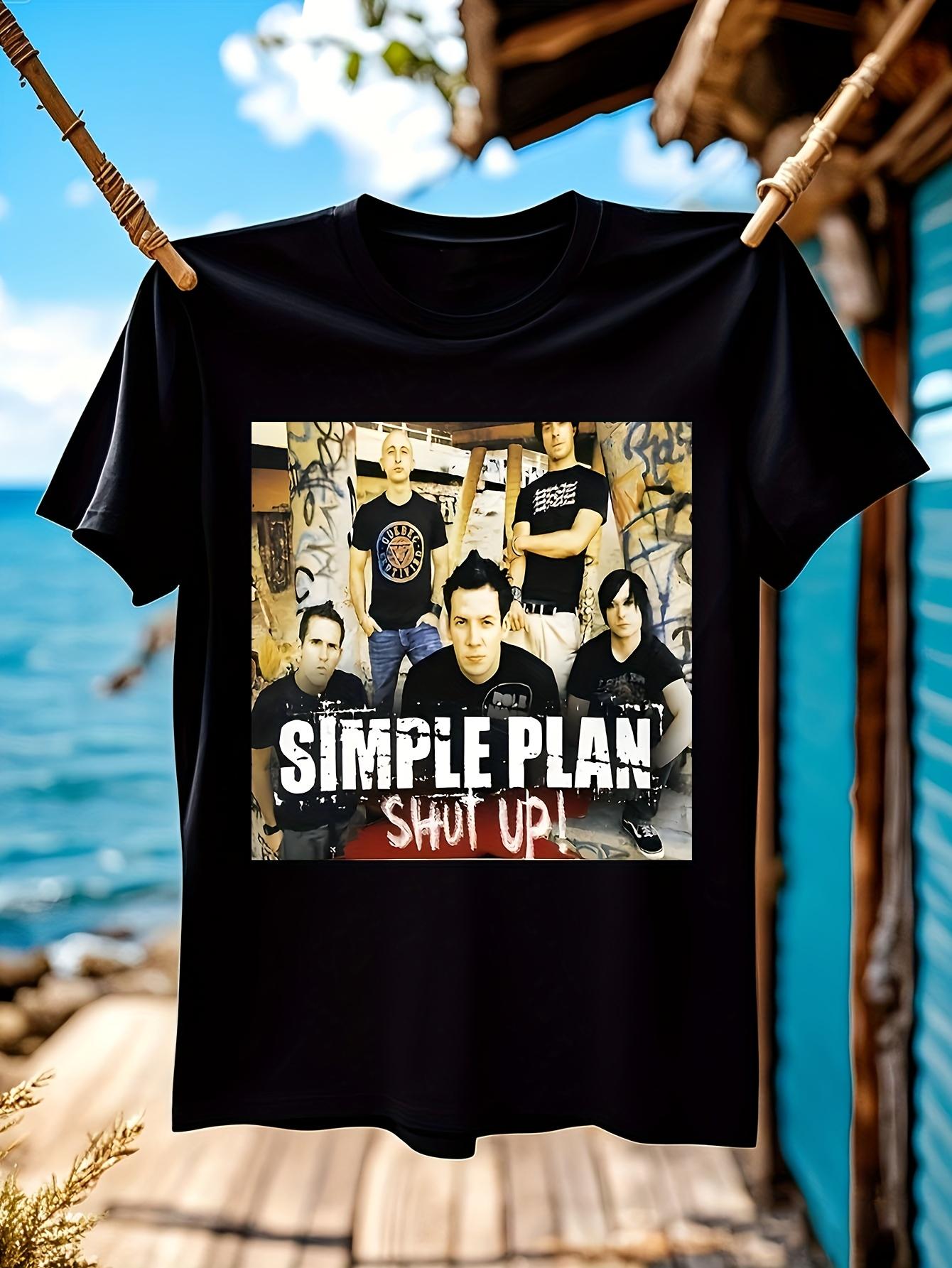 SIMPLE PLAN TOUR 2017 Official Band Graphic Tshirt QuickD... XXXXL