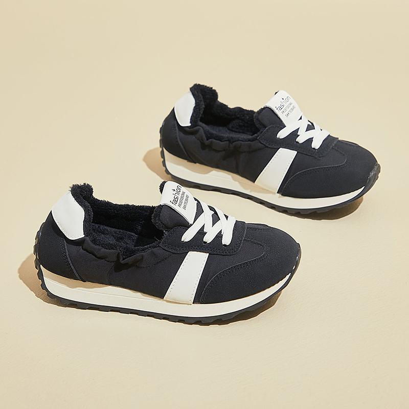 Baskets pour femmes 2024 Automne Nouveaux Mocassins plats de luxe Confortables à enfiler Baskets souples pour femmes Chaussures d'extérieur légères pour femmes