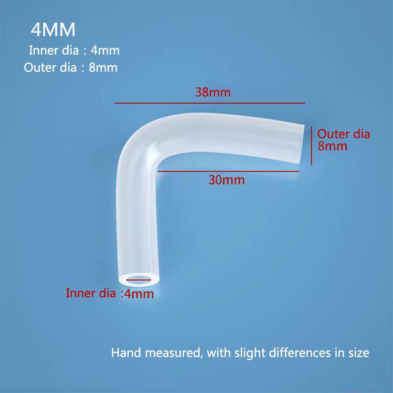 

Aquarium Soft Silicone Elbow Flexible Joint Hard Tube Connector Right Angle Rubber Coupling Pipe Fish Tank Irrigation Garden New 1Pcs