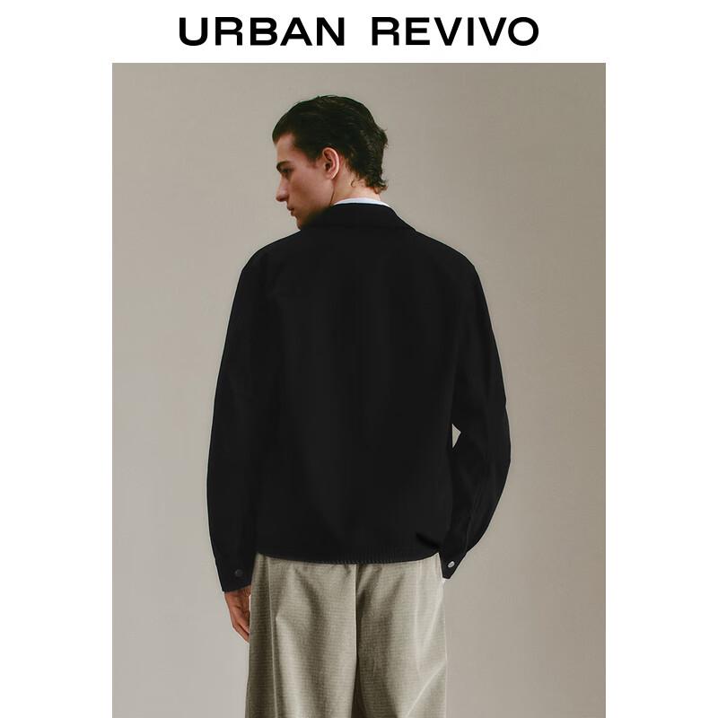 UR Herr Vår 2025 Casual Jacka med Dubbel Dragkedja