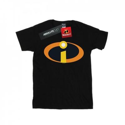 Womens/Ladies The Incredibles Costume Logo Cotton Boyfriend T-Shirt