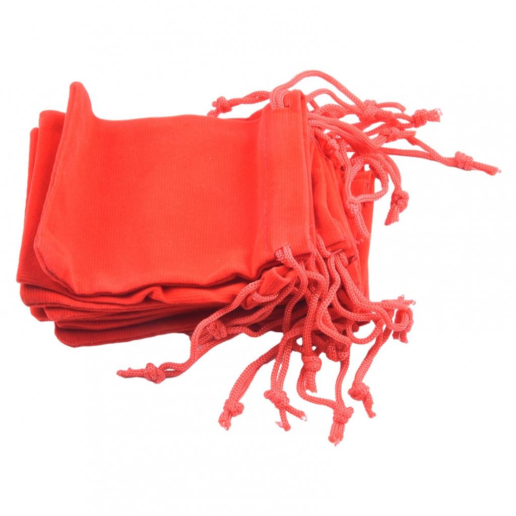 Wedding Velvet bag Party Favor Pouch Red Candy Holiday