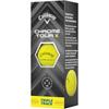 Callaway Chrome Tour X Yellow Golf Balls 4-Piece Structure Triple Track 1 Dozen (12 Balls)