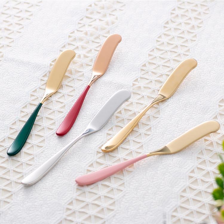 Stainless Steel Butter Knife Cheese Dessert Jam Table-knife Spreaders Breakfast Cutlery Tool Tableware Kitchen Supplies