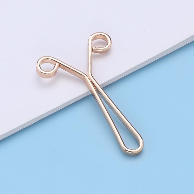 Colorful Metal Bead Headscarf Clip - U-shaped, Multifunctional Fashion Accessory