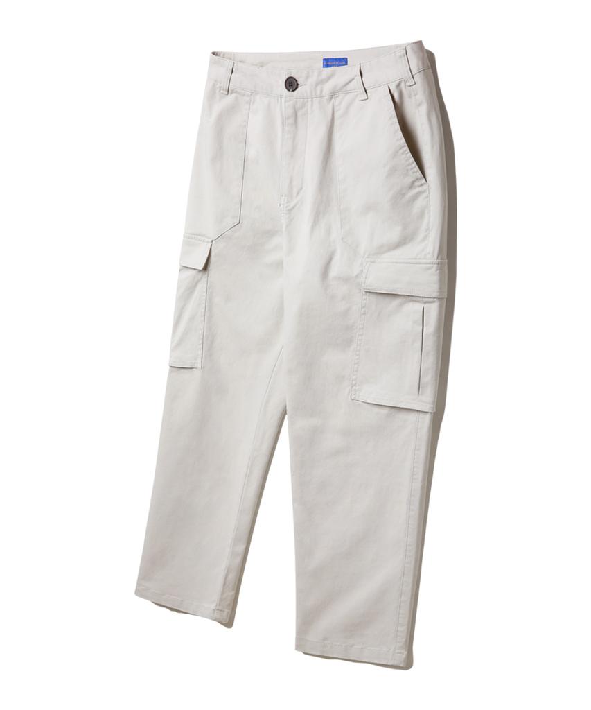 ALVINCLO Plain Cotton Spandex Cargo Pants Dlx1578 (4 Colors)