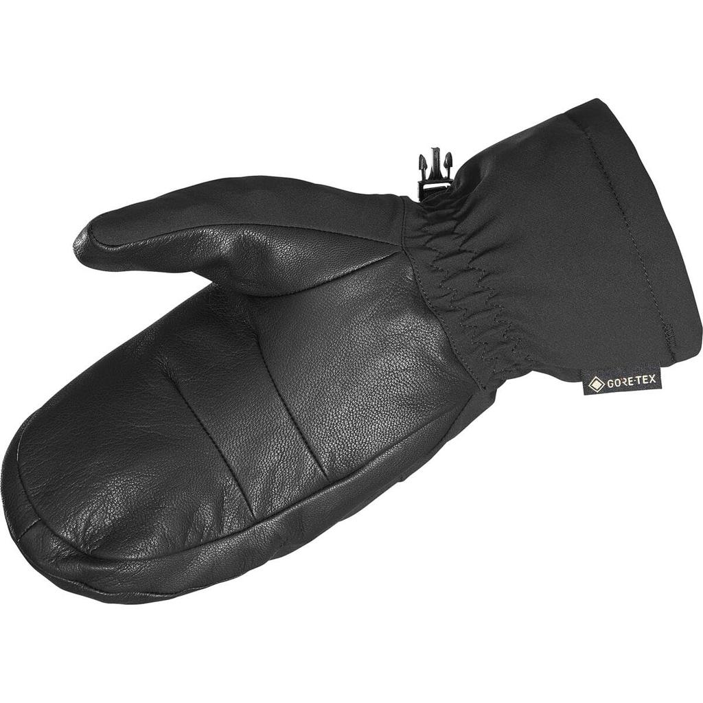 Salomon Propeller Mitten Unisex LC2373600 Deep Black Gore-Tex Snowboard/Ski Gloves, Medium,