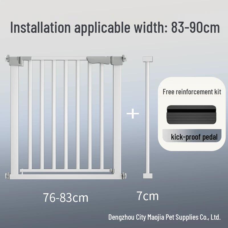 Indoor Pet Gate & Stairway Guard - No Drill Dog Fence & Playpen
