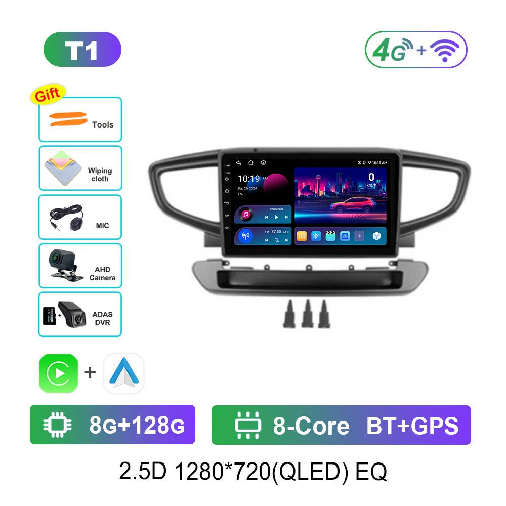 for Hyundai Ioniq AE 2016 - 2025 Car Radio Multimedia Player Android 14 Intelligent System GPS Navi WiFi 4G Buletooth Head Unit
