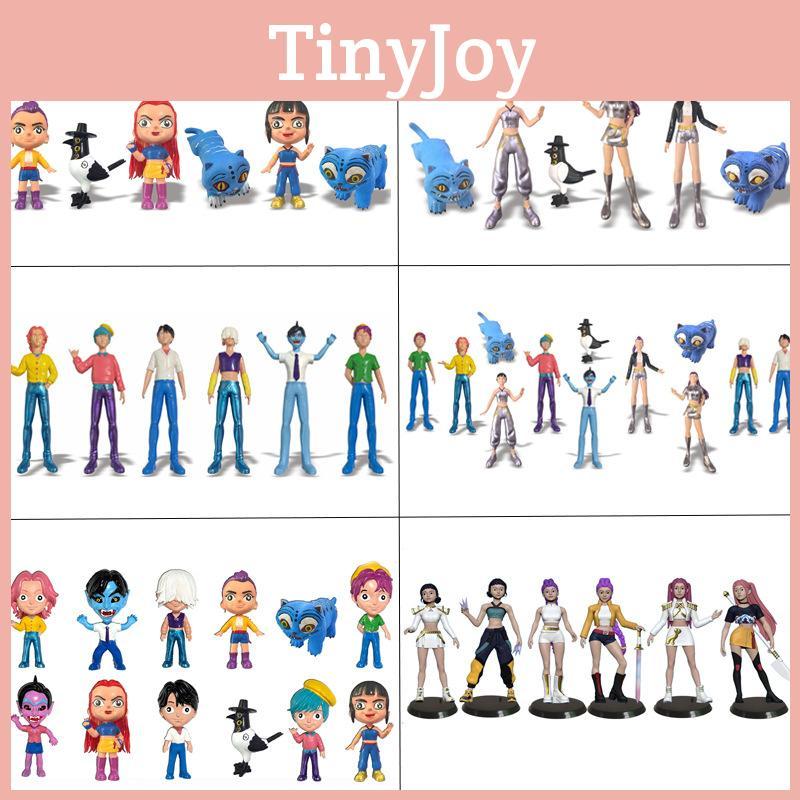 Demon Hunters Kpop Pvc Action Figures Model Toy Desktop Decoration Anime Gift