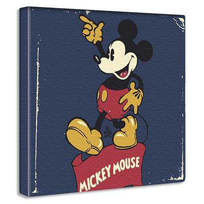 Art Deli Poster Mickey Mouse Wall Art Interior Decor Retro Art Dsny-1710-21 Dsny-1710-21