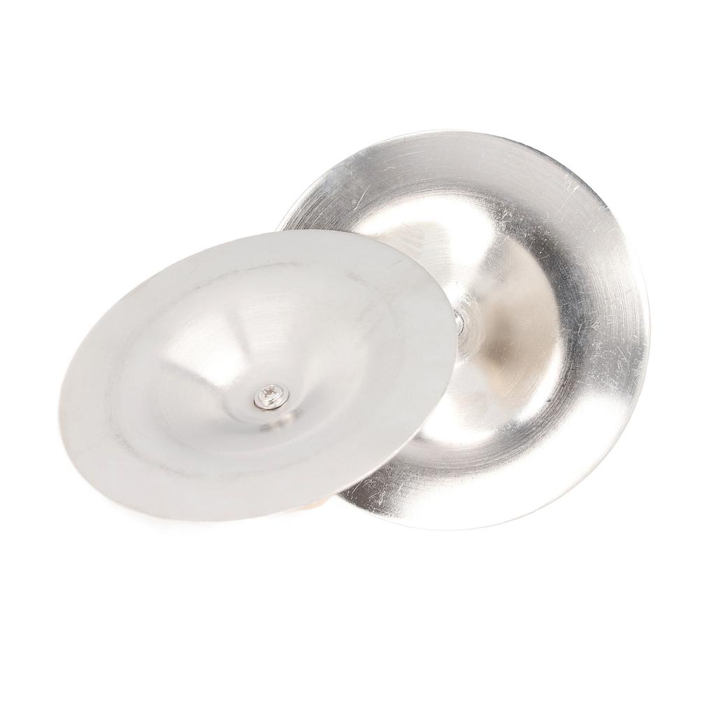 2 STÜCK Fingerzimbeln Bauchtanz Fingerzimbeln Handperkussion Musikinstrument mit Holzgriff