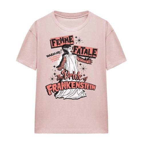 Universal Monsters Womens/Ladies Femme Fatale Bride Of Frankenstein T-Shirt