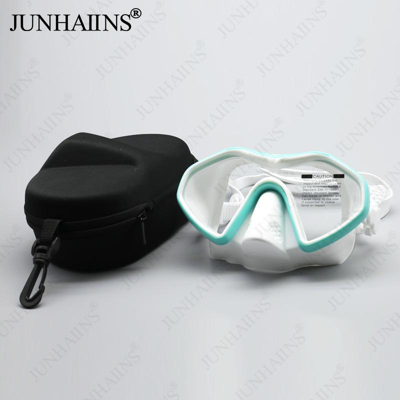 Professional Adult Silicone Waterproof Diving Mask Diving Mirror Anti Fog Floating Diving Set Large Frame Deep Set