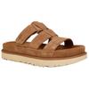 UGG Golden Family Fashion Bequeme Glänzende Goldserie Anti-Reibung Pantoletten Damen Sandalen Braun 1174090-CHE