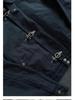 Unisex Retro Workwear Jacket - Autumn/Winter Stand Collar with Lobster Clasp