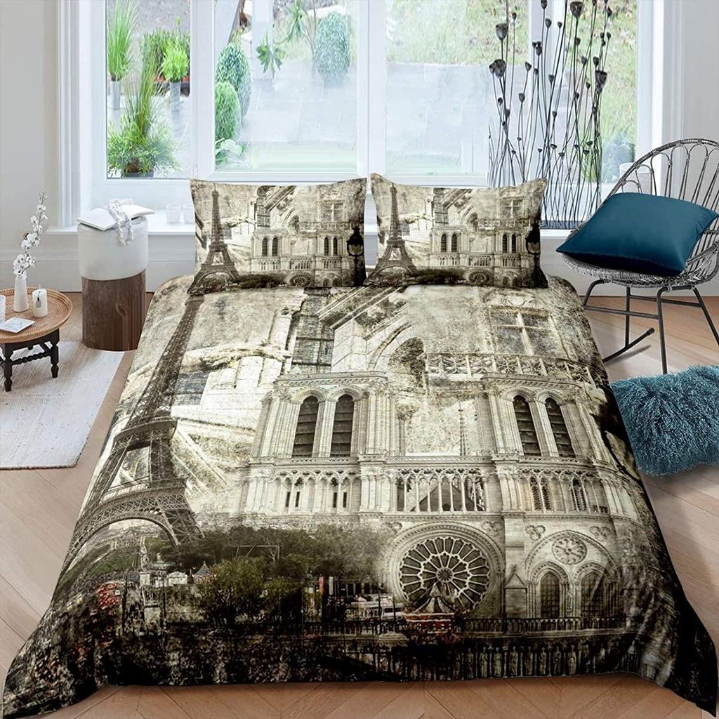 Chinese Bedclothes Single Double Duvet Cover With Pillowcase 3D Kids Beding Set Traditional Queen Comforter Sets Cartoon Birds