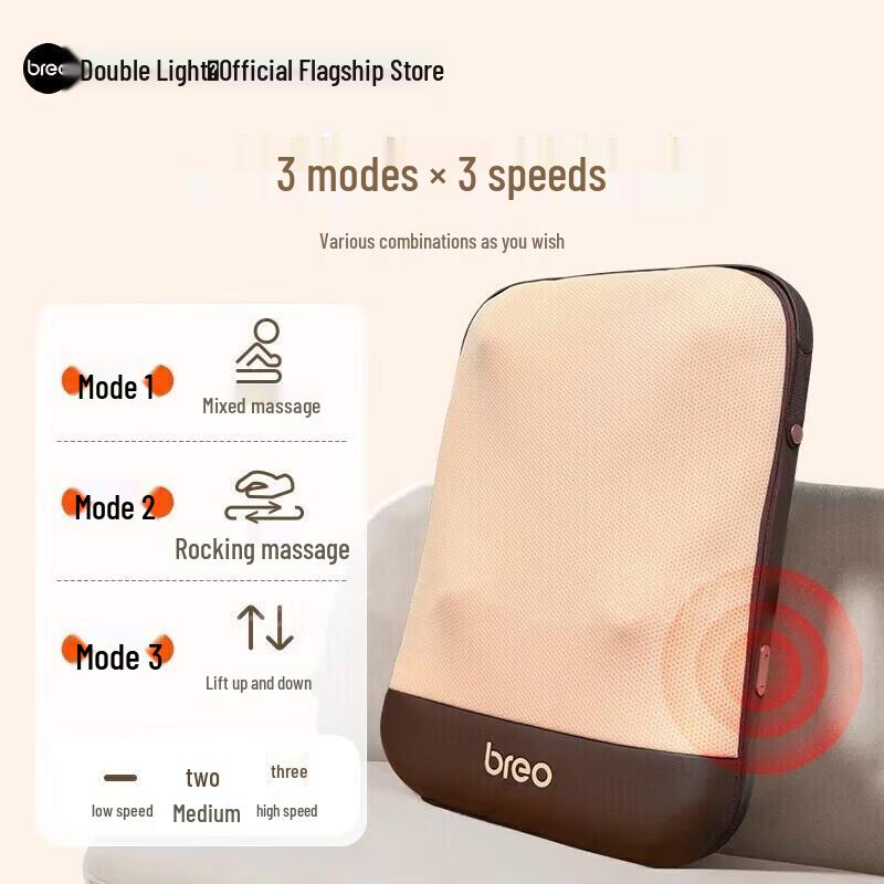 Breo Back5 Wireless Waist Massager Cushion