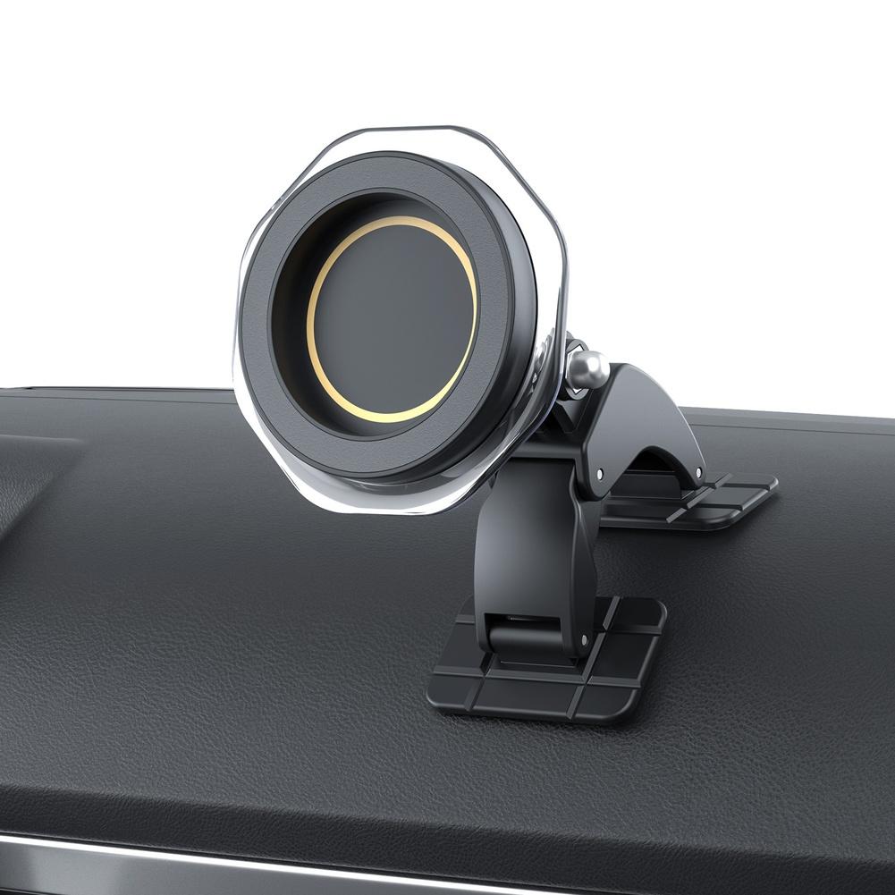 Auto Armaturenbrett Handyhalter mit faltbarem Ständer und magnetischer Halterung, entwickelt für sicheren Handygriff und Unterstützung für freihändiges Fahren