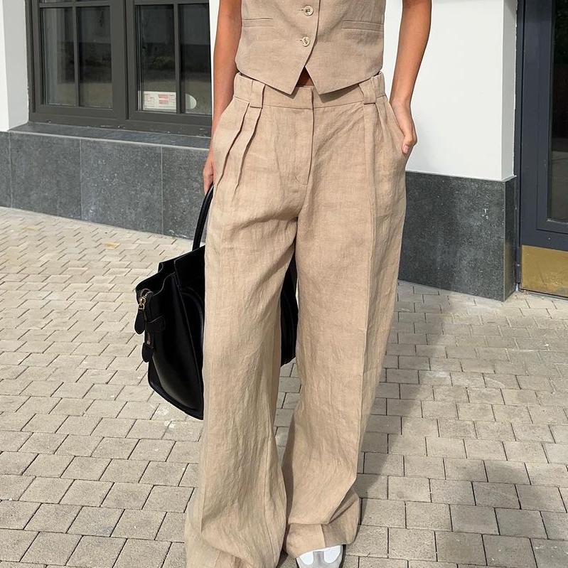 Haut D'hiver Mignon Pour Femme - Haut De Fête Tendance - Couleur Unie - Débardeur Décontracté Sans Manches Sexy - Tunique Moulante - Débardeur