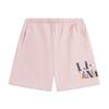 Comfortable Simple Versatile Mid-Waist Five-Point Casual Shorts Women Shorts Light-Pink AKSV306-4