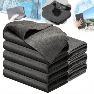 TEMU Extra Large Thick Glass Cleaning Cloth - Non-Streak Multifunctional Magic Cloth for Mirrors