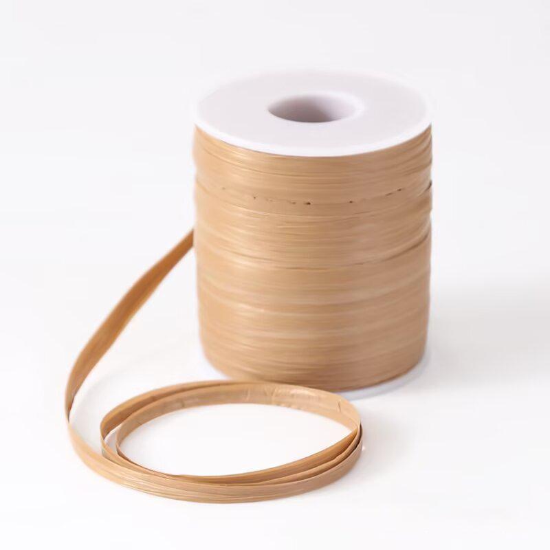 120m/roll Polyester Fiber Thread For Knitting Crocheting Multicolor Grass Thread Sunhat Beach Bag 50g